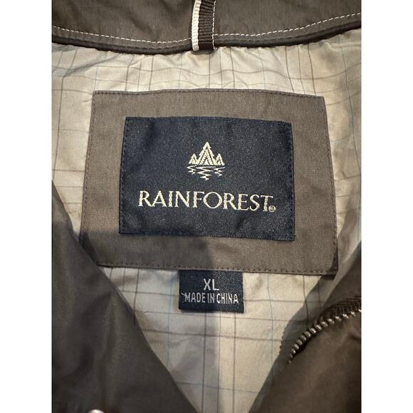 Rainforest Men’s All Weather Explorer Jacket – Brown, Sz XL Outdoor Adventure - Picture 5 of 10